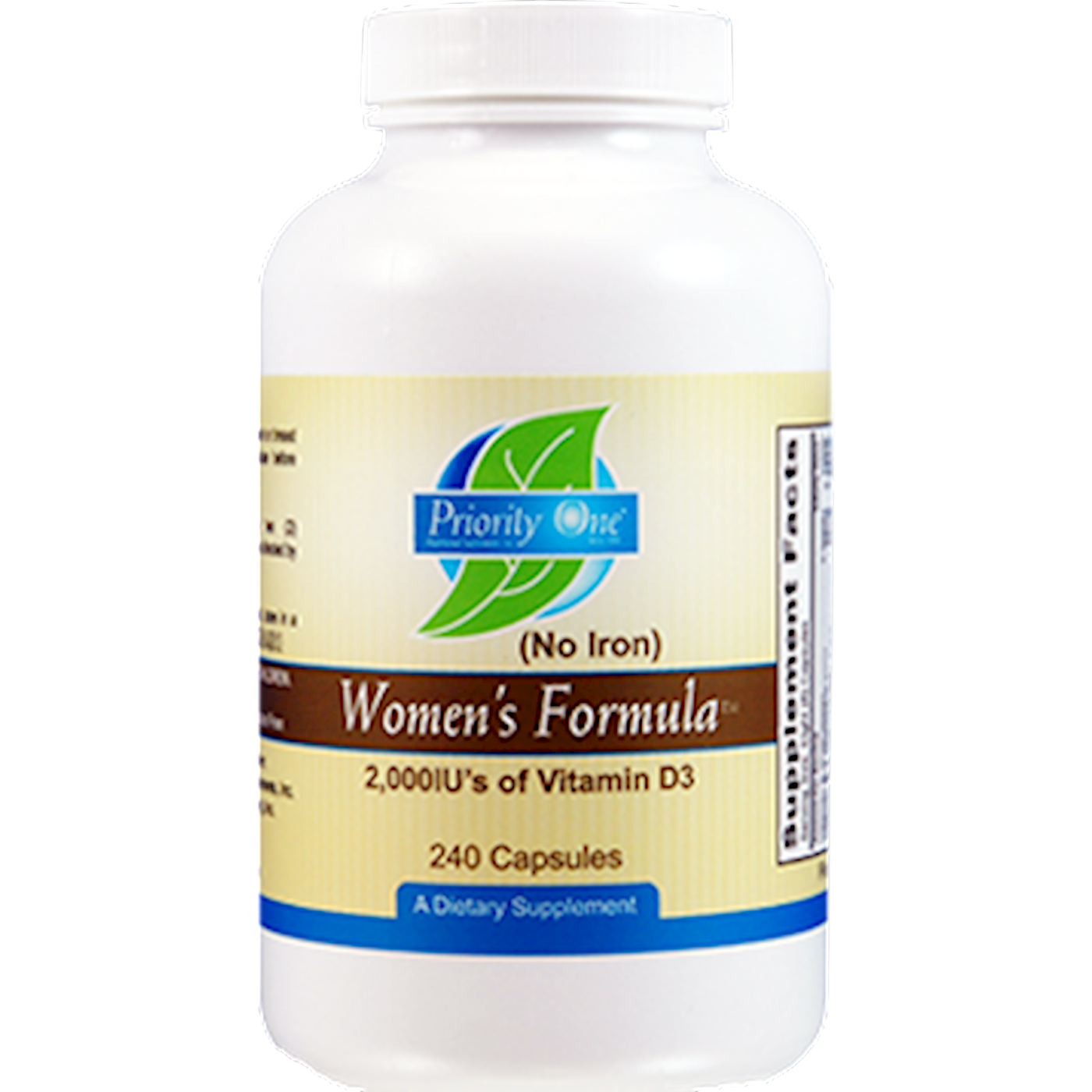 Women's Formula NO Iron  Curated Wellness