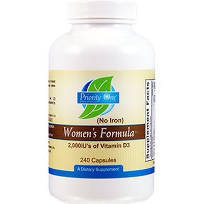 Women's Formula NO Iron  Curated Wellness