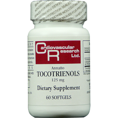 Annatto Tocotrienols 125 mg 60 gels Curated Wellness