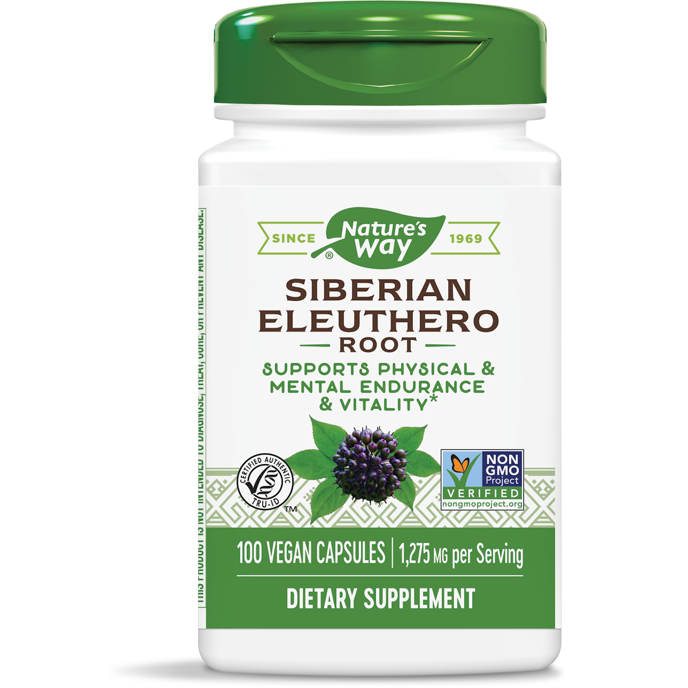 Siberian Eleuthero Root 1275 mg  Curated Wellness