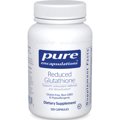 Reduced Glutathione 100 mg 120 vcaps Curated Wellness