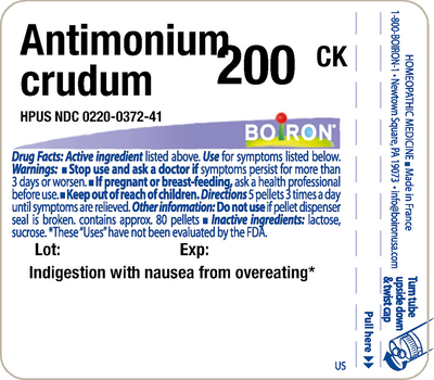 Antimonium crudum 200CK  Curated Wellness