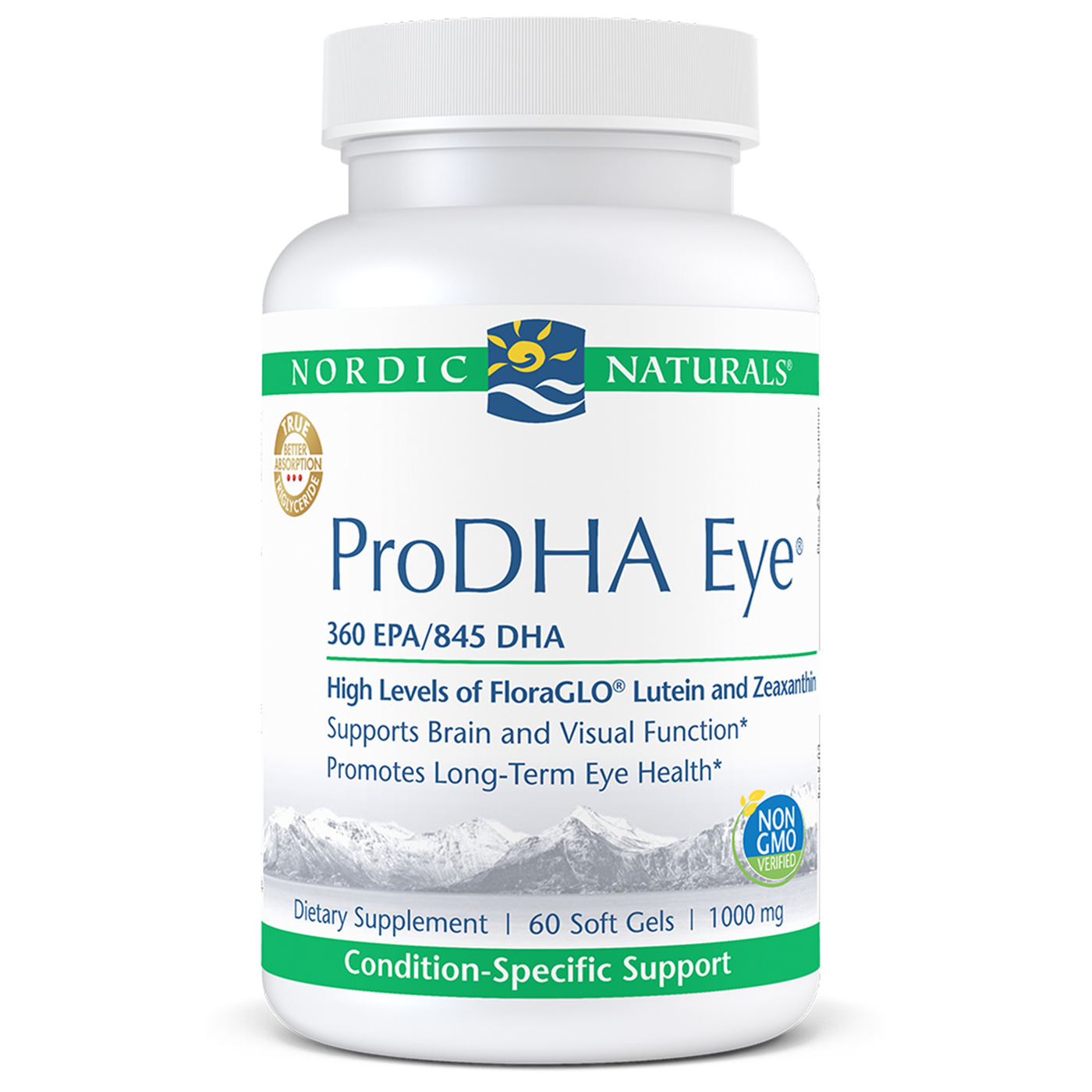 ProDHA Eye 1000 mg 60 gels Curated Wellness