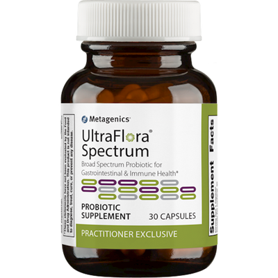 UltraFlora Spectrum 30 caps Curated Wellness
