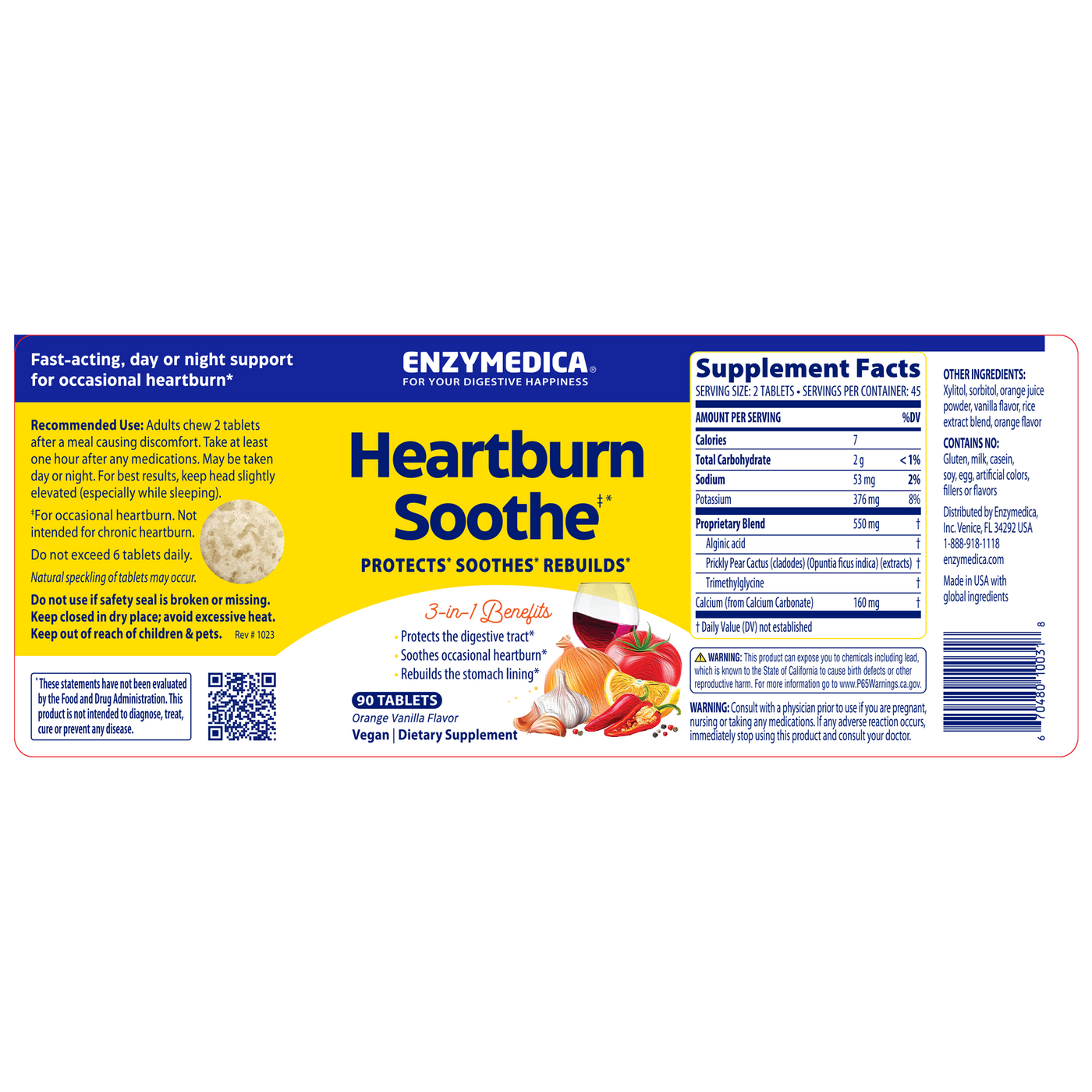 Heartburn Soothe  chews Curated Wellness