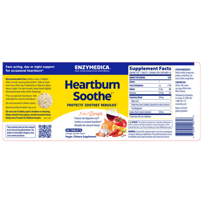 Heartburn Soothe  chews Curated Wellness