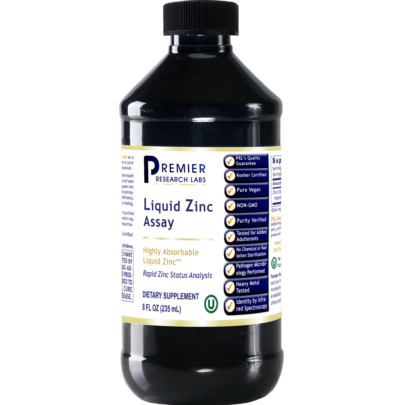 Liquid Zinc Ultra 8 fl oz Curated Wellness