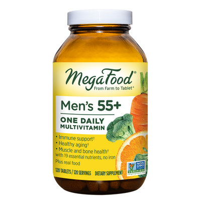 Men Over 55 One Daily 120 vegtabs Curated Wellness