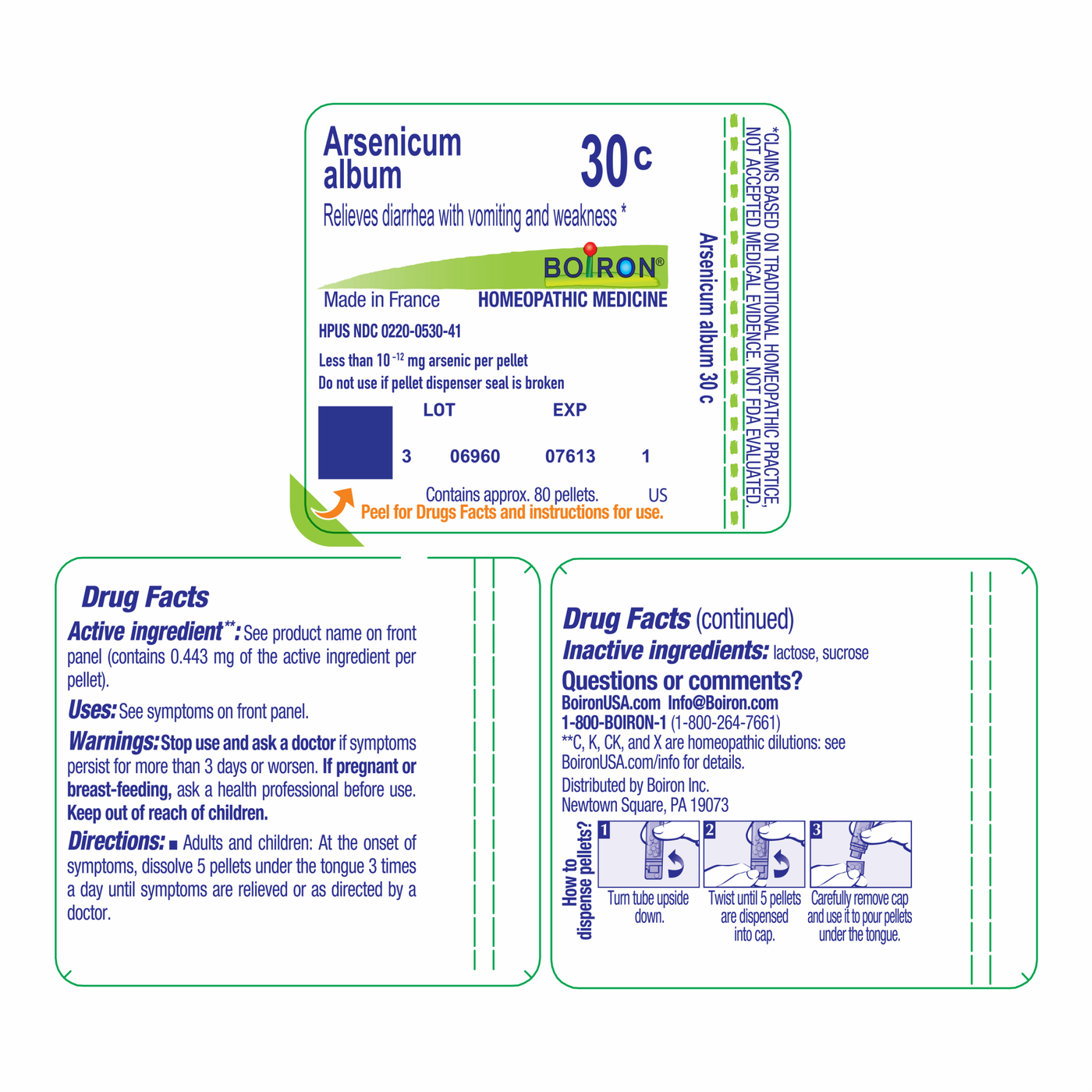 Arsenicum album 30C 80 plts Curated Wellness