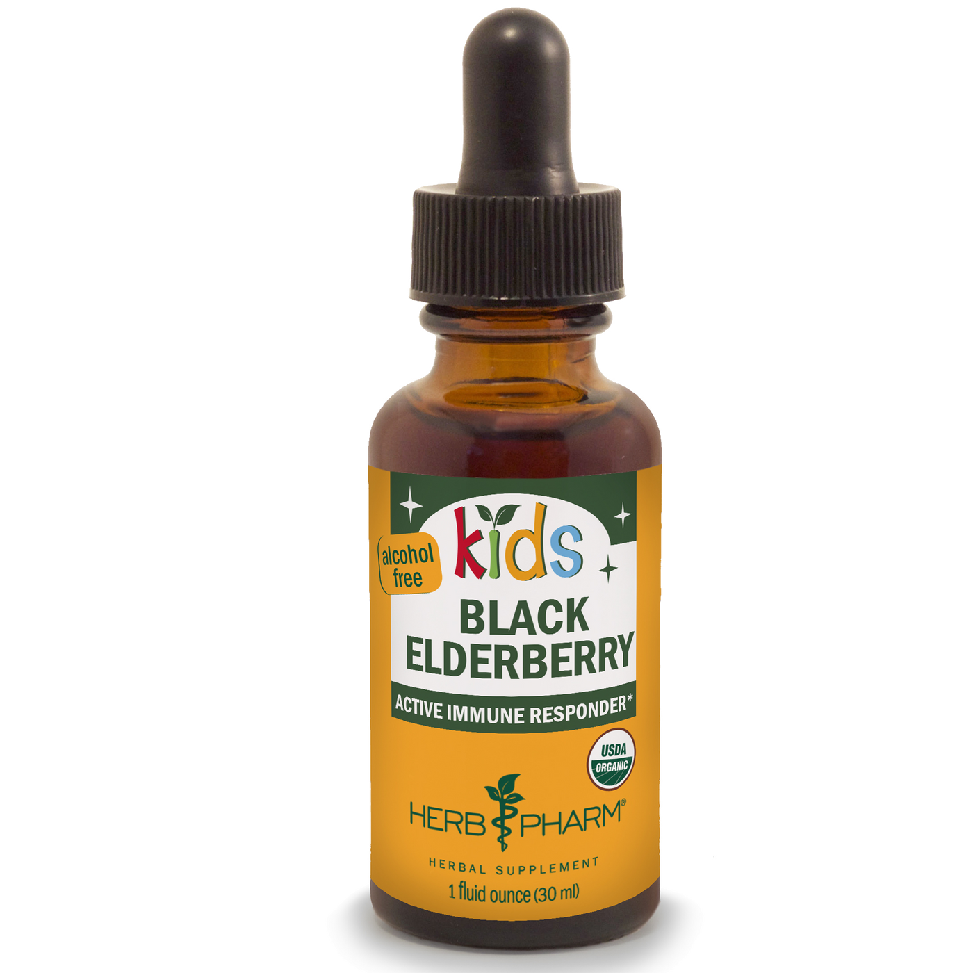 Kids Black Elderberry Alc Free 1 fl oz Curated Wellness