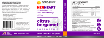 BergaMet HerHeart 90 caps Curated Wellness