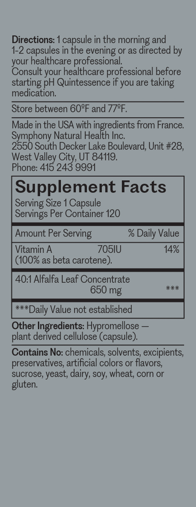 Ph QuintessencePRO 120 caps Curated Wellness