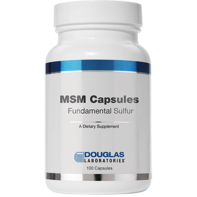 MSM Capsules Fundamental Sulfur  Curated Wellness