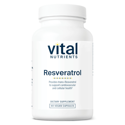 Resveratrol 500mg 60 vcaps Curated Wellness