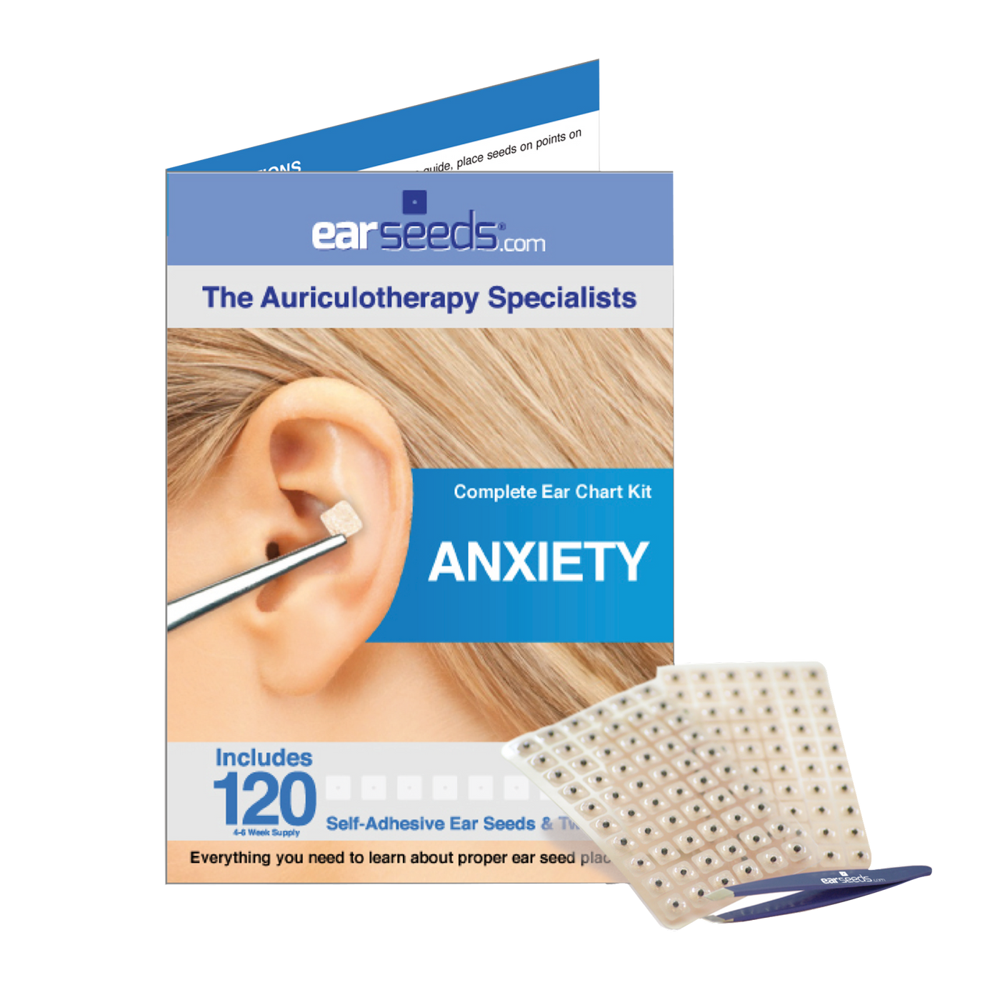 Anxiety Ear Seed 1 Kit Curated Wellness