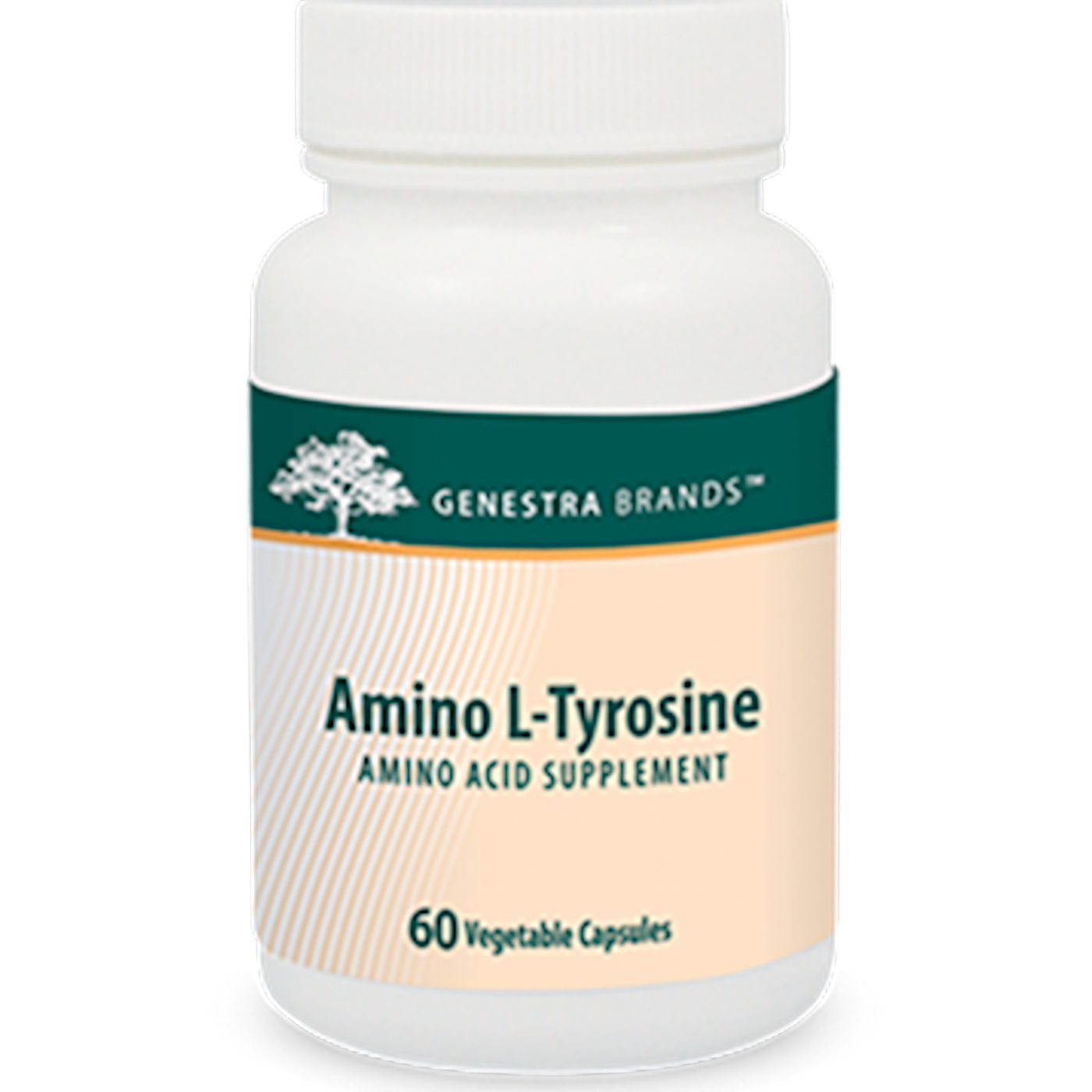 Amino L-Tyrosine 475 mg 60 vcaps Curated Wellness