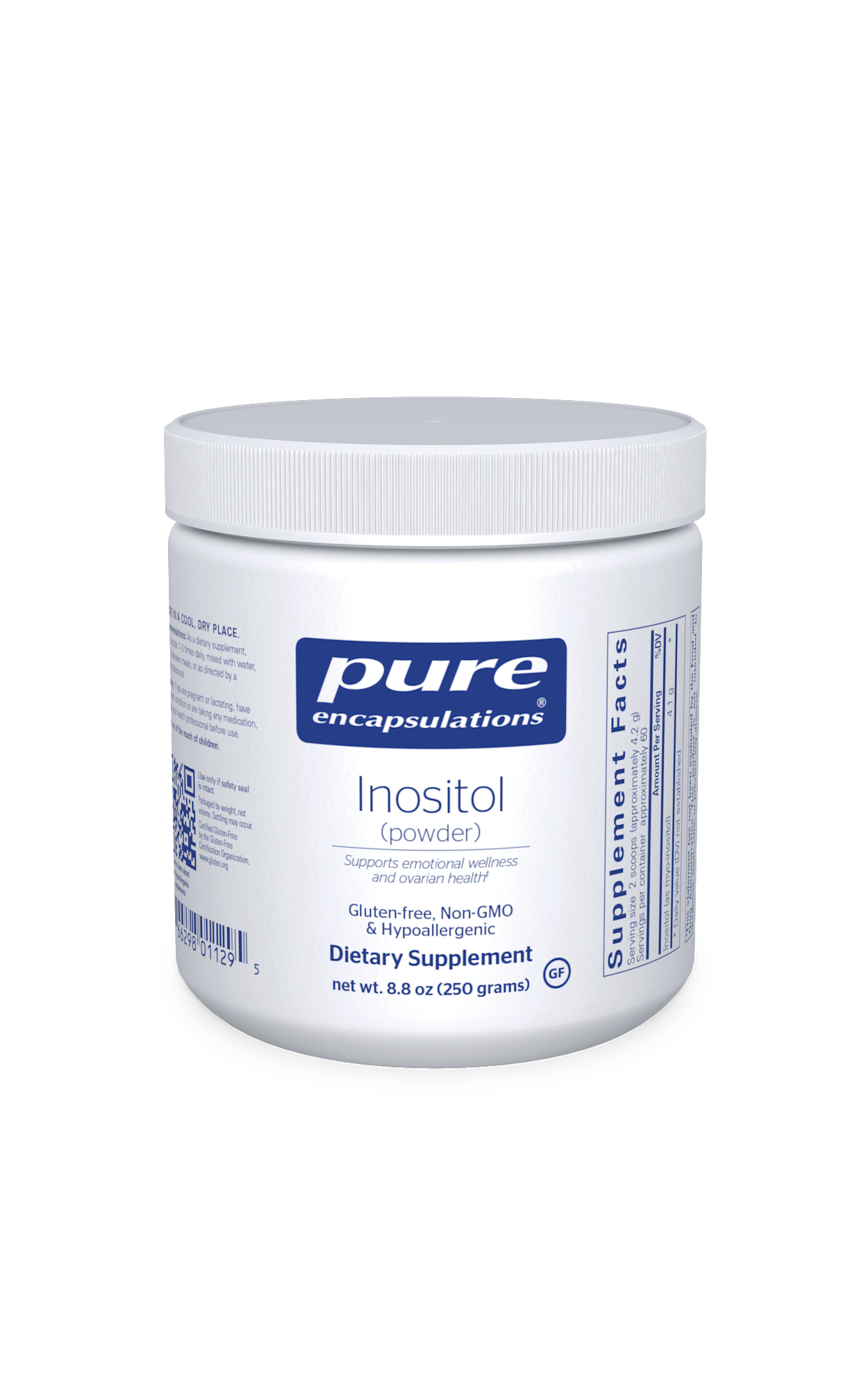 Inositol (powder) 252 gms Curated Wellness