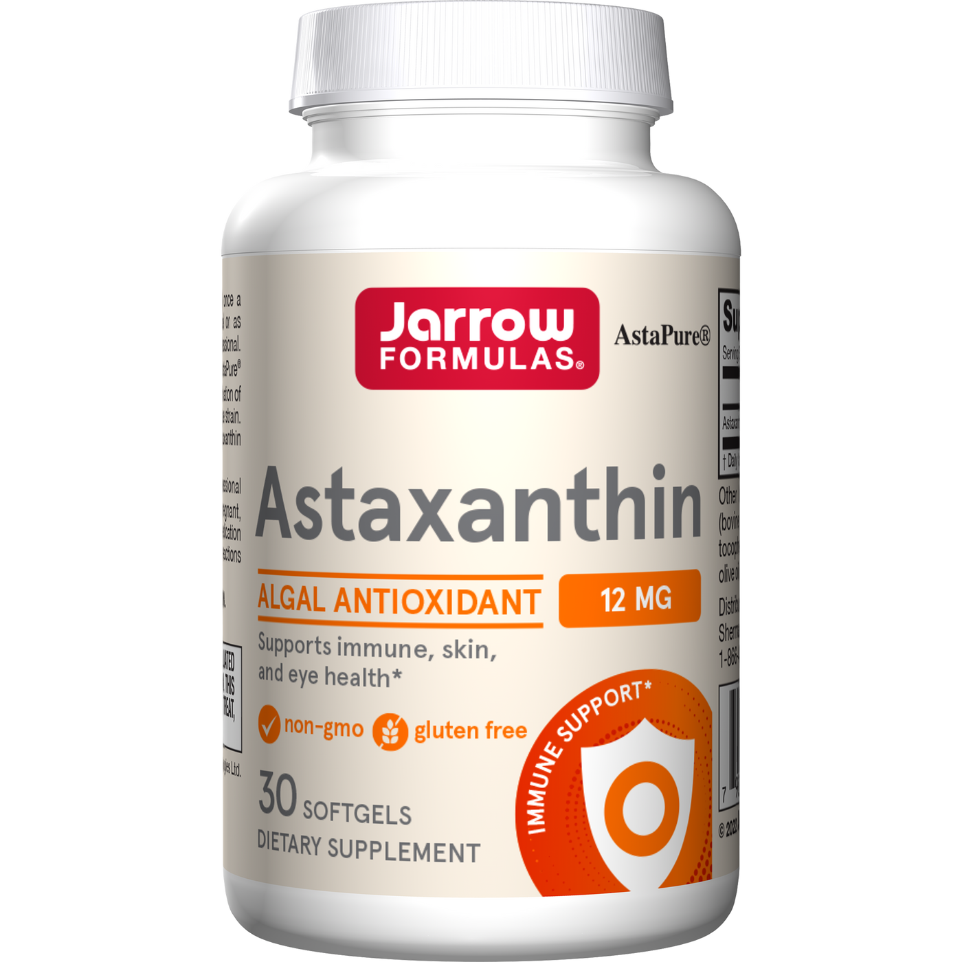 Astaxanthin 12 mg 30 gels Curated Wellness