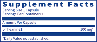 L-Theanine 60 caps Curated Wellness