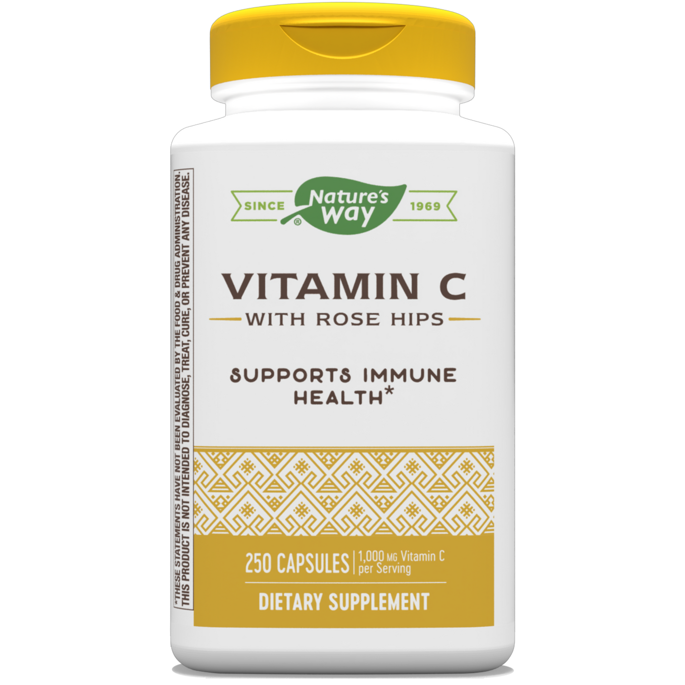 Vitamin C-500 with Rose Hips  Curated Wellness