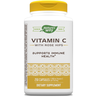 Vitamin C-500 with Rose Hips  Curated Wellness