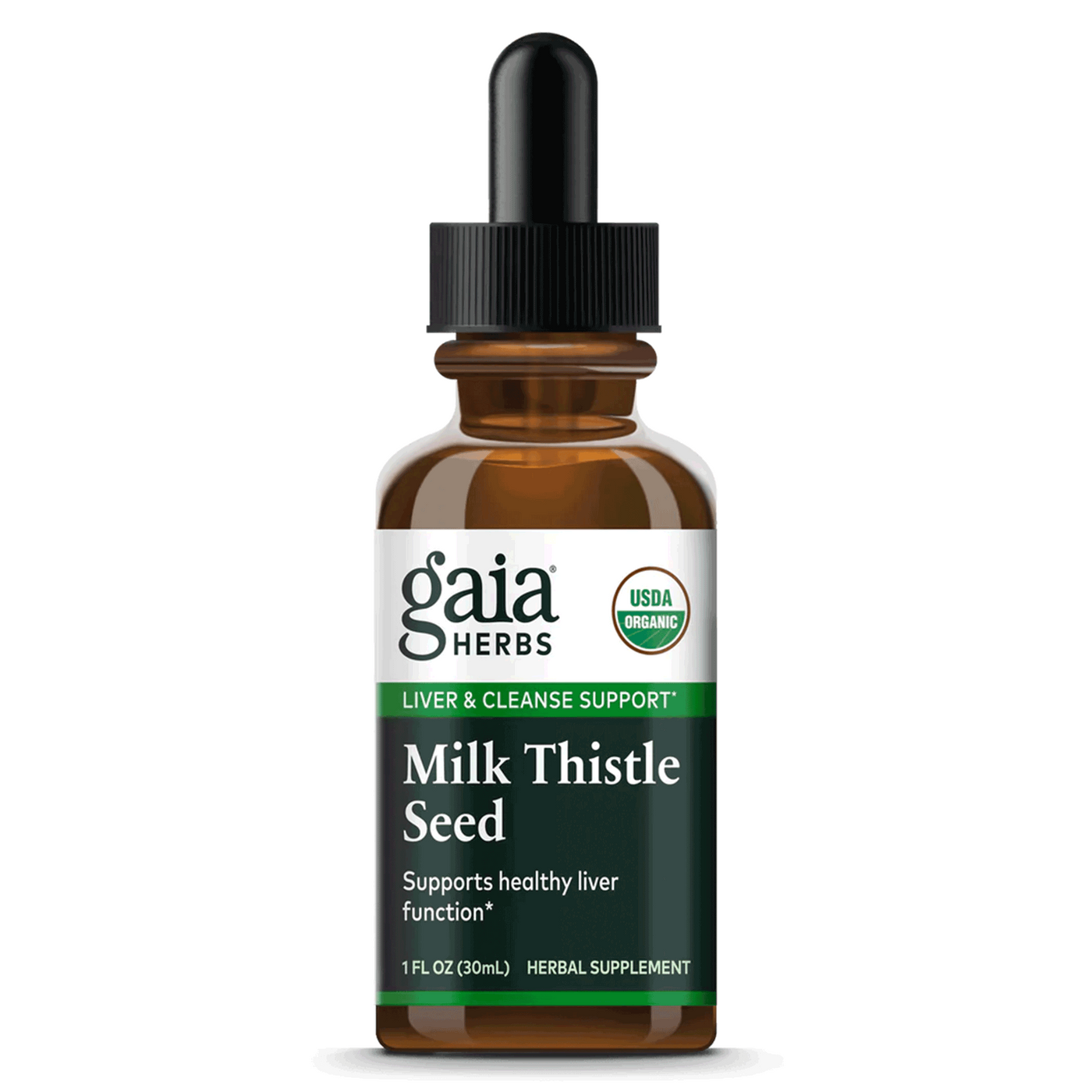 Milk Thistle Seed, Certified Organic 1oz Curated Wellness