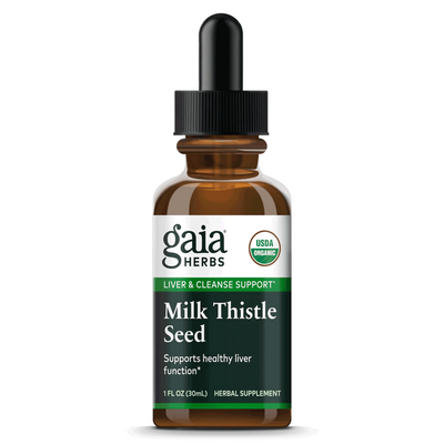 Milk Thistle Seed, Certified Organic 1oz Curated Wellness