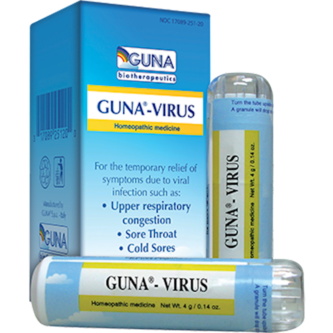 GUNA-Virus (2 Tubes) 8 g Curated Wellness