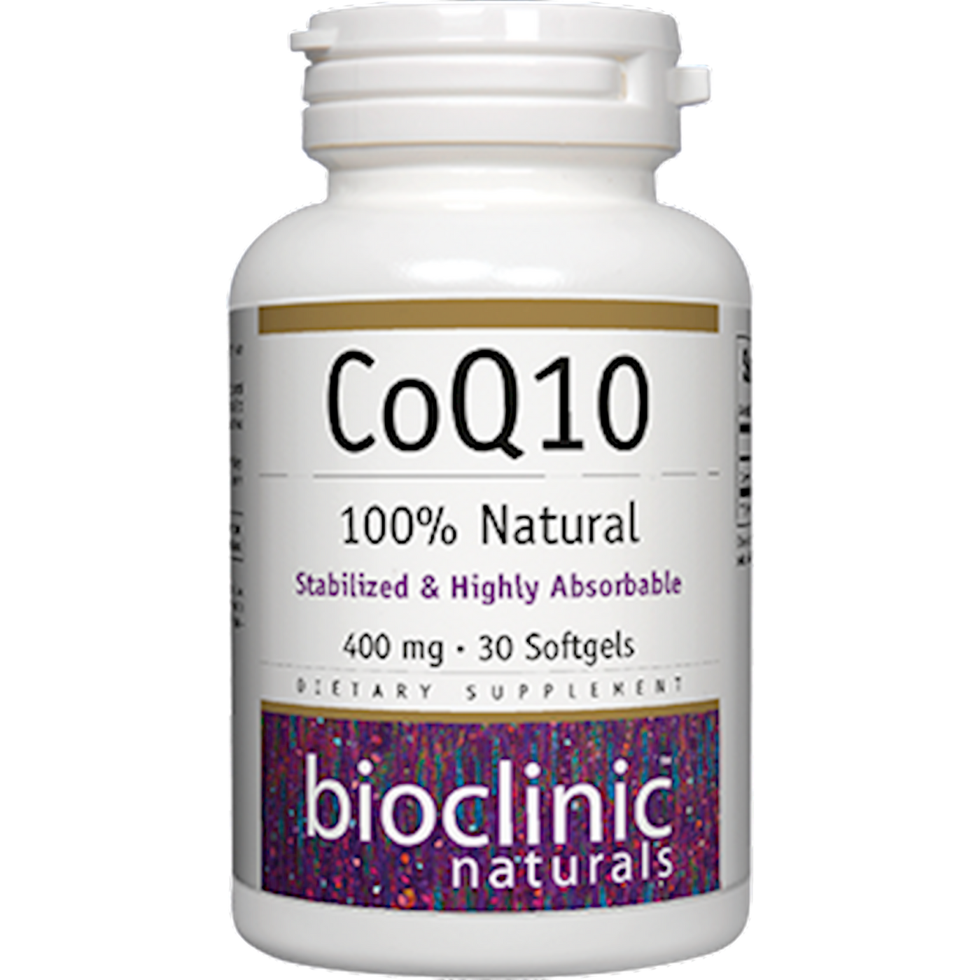 CoQ10 400 mg 30 gels Curated Wellness