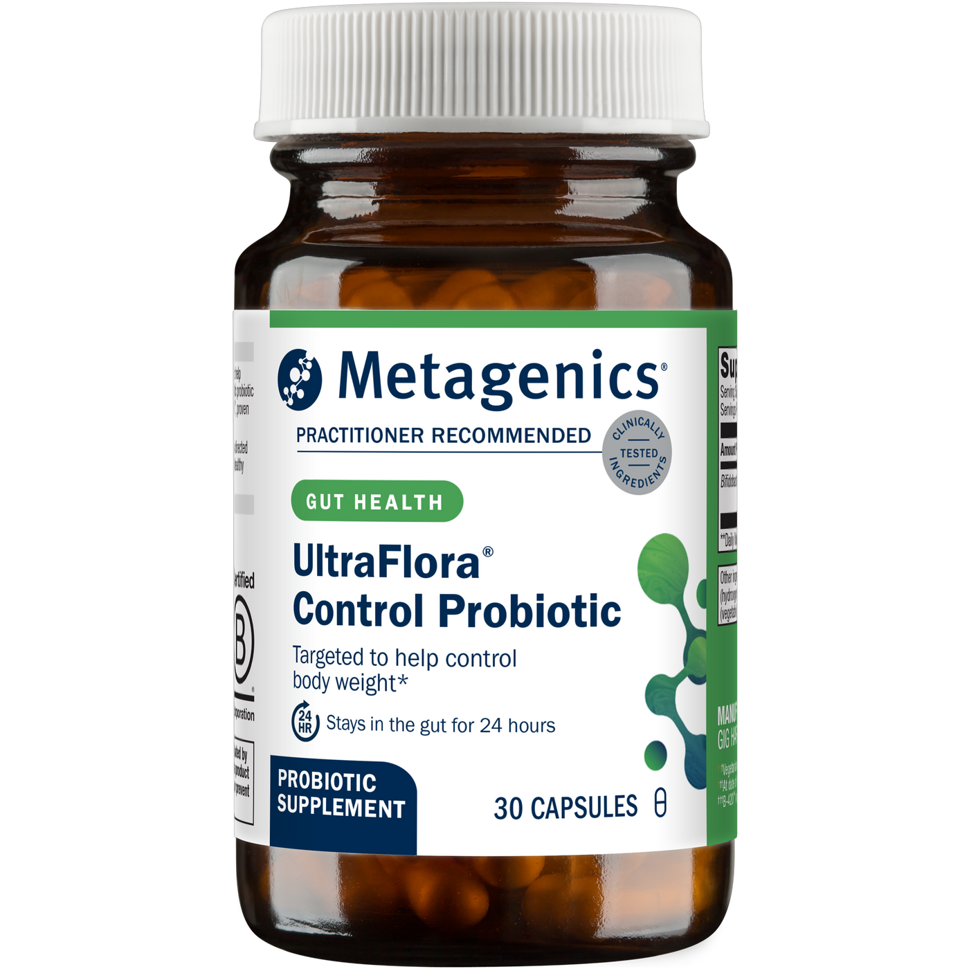 UltraFlora Control Probiotic 30c Curated Wellness