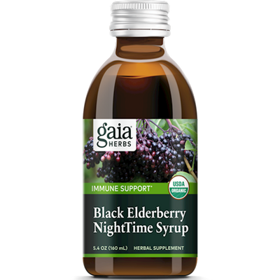 Black Elderberry Nighttime Syrup  Curated Wellness