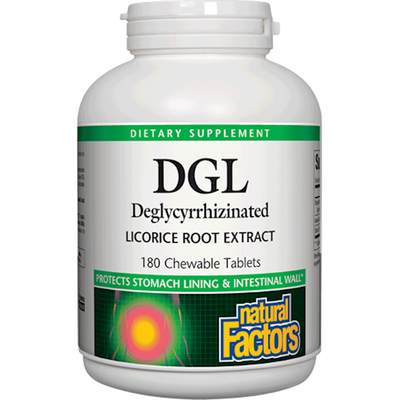 DGL 400 mg 10:1 Extract 180 tabs Curated Wellness