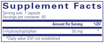 5-HTP 50 mg  Curated Wellness