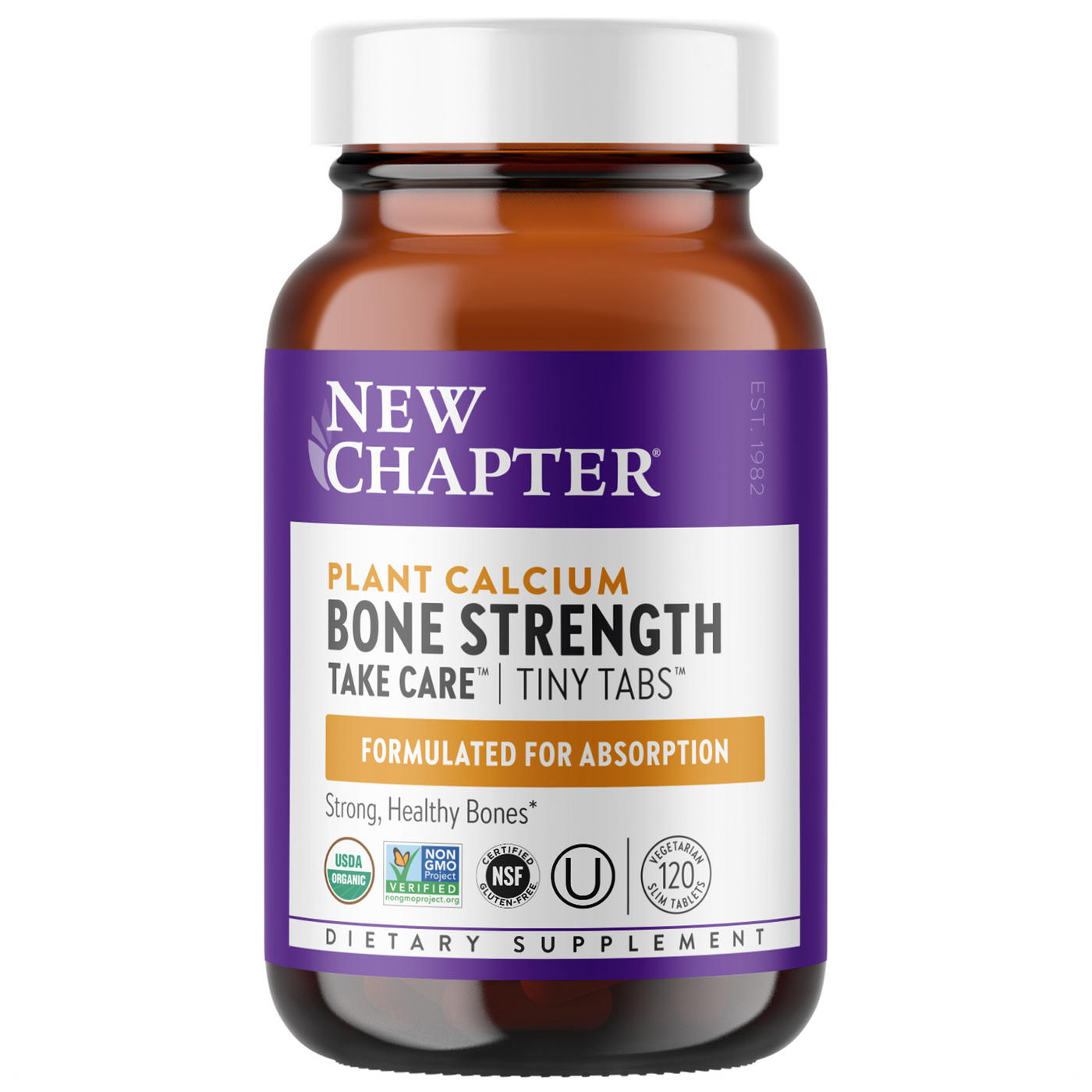 Bone Strength Take Care 120 tiny tabs Curated Wellness