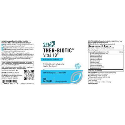 Ther-Biotic Vital-10  Curated Wellness
