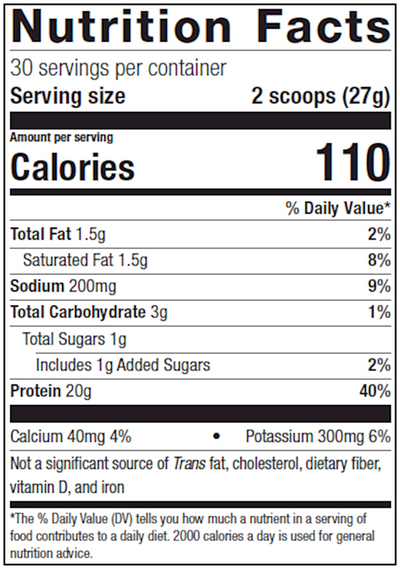 Perfect Protein Whey Vanilla  Curated Wellness