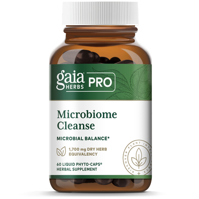 Microbiome Cleanse 60 Liquid-Phyto Caps Curated Wellness