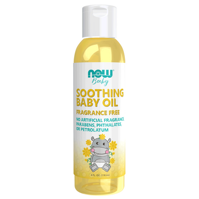 Soothing Baby Oil, Fragrance Free oz Curated Wellness