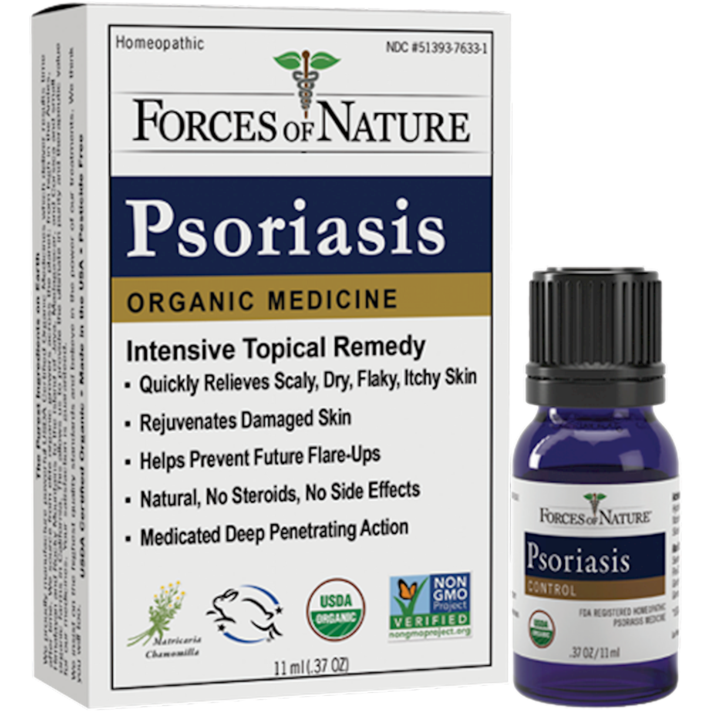 Psoriasis Relief Organic .37 oz Curated Wellness