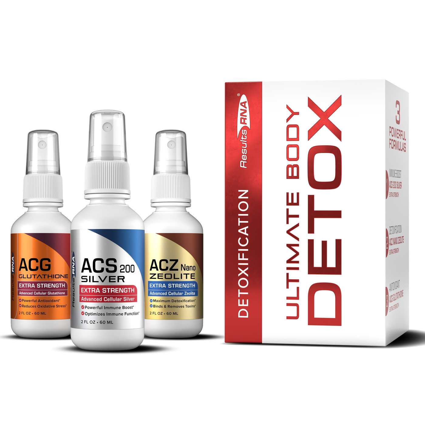 Ultimate Body Detox 2 oz 1 Kit Curated Wellness