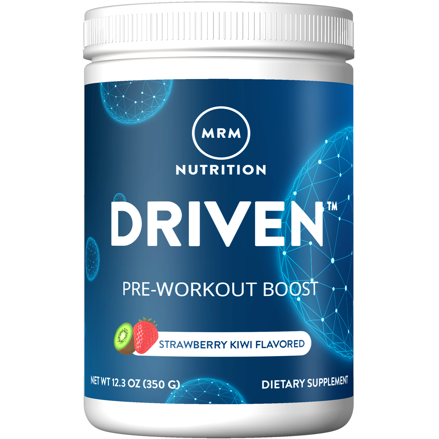 Driven Pre-workout Strwbr/Kiwi 350g Curated Wellness