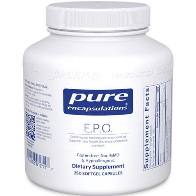 E.P.O. (evening primrose oil) 250 gels Curated Wellness