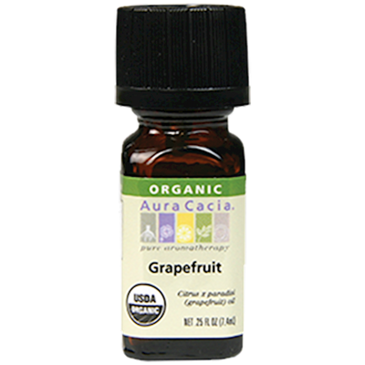 Grapefruit Organic Essential Oil .25 oz Curated Wellness