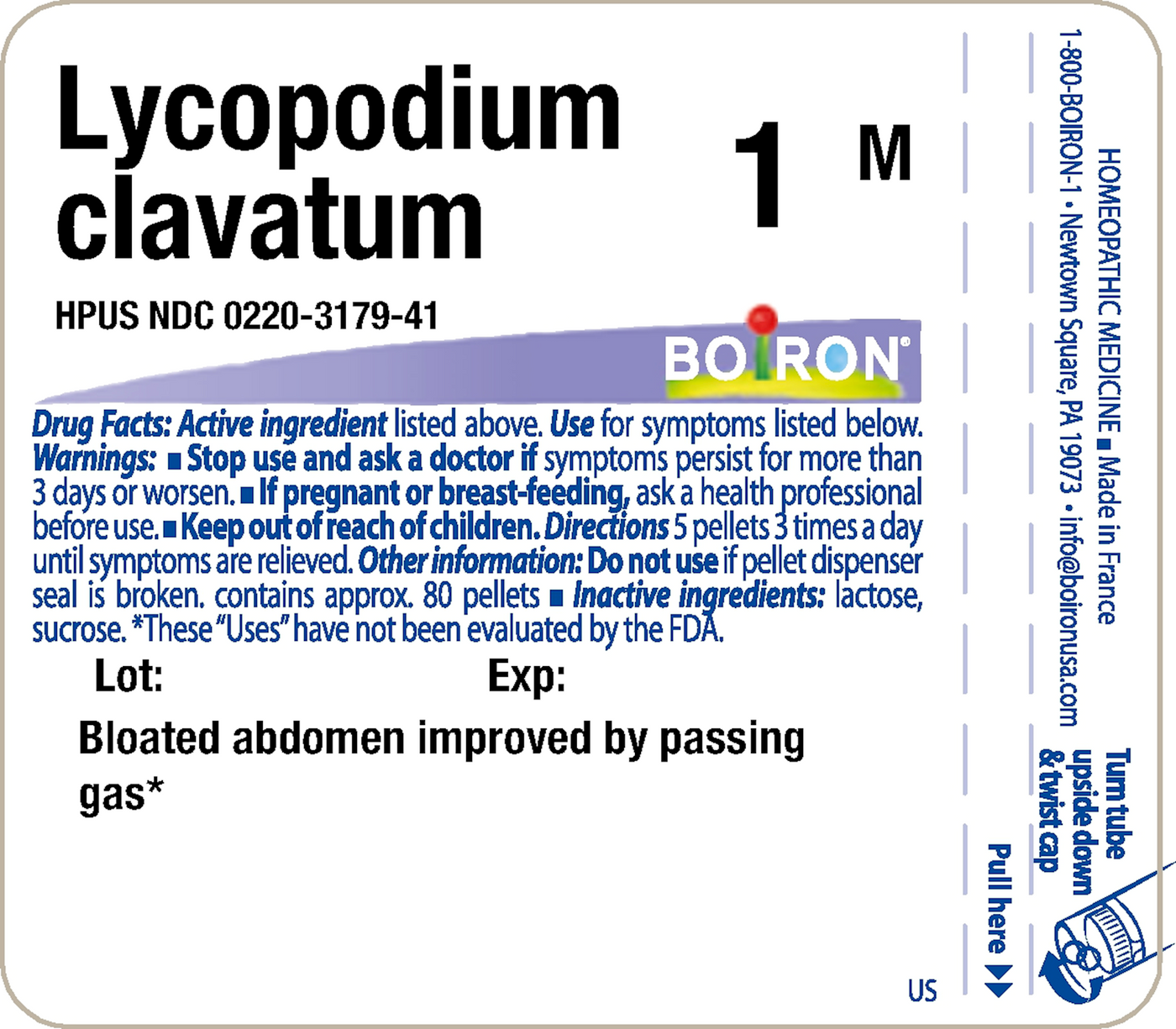 Lycopodium clavatum 1M 80 plts Curated Wellness