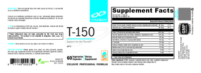 T-150 60 Capsules Curated Wellness