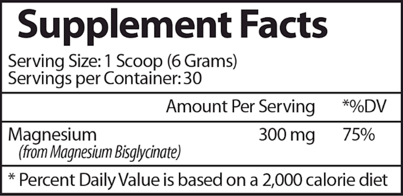 Magnesium Bisglycinate  Curated Wellness