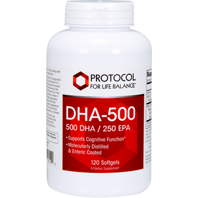 DHA-500 (500 DHA/250 EPA)  Curated Wellness