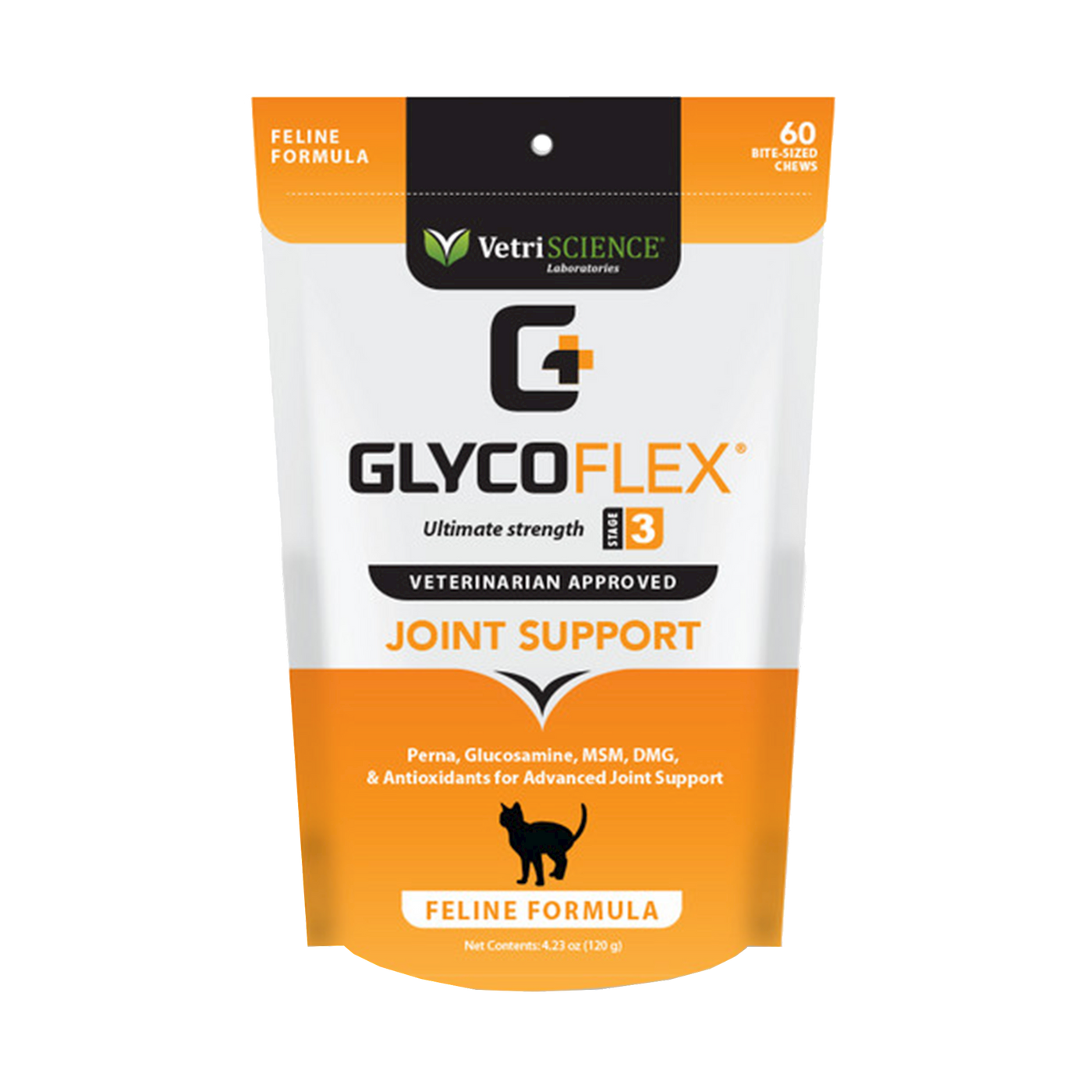 Glyco-Flex III Feline Bite Sized 60 chew Curated Wellness