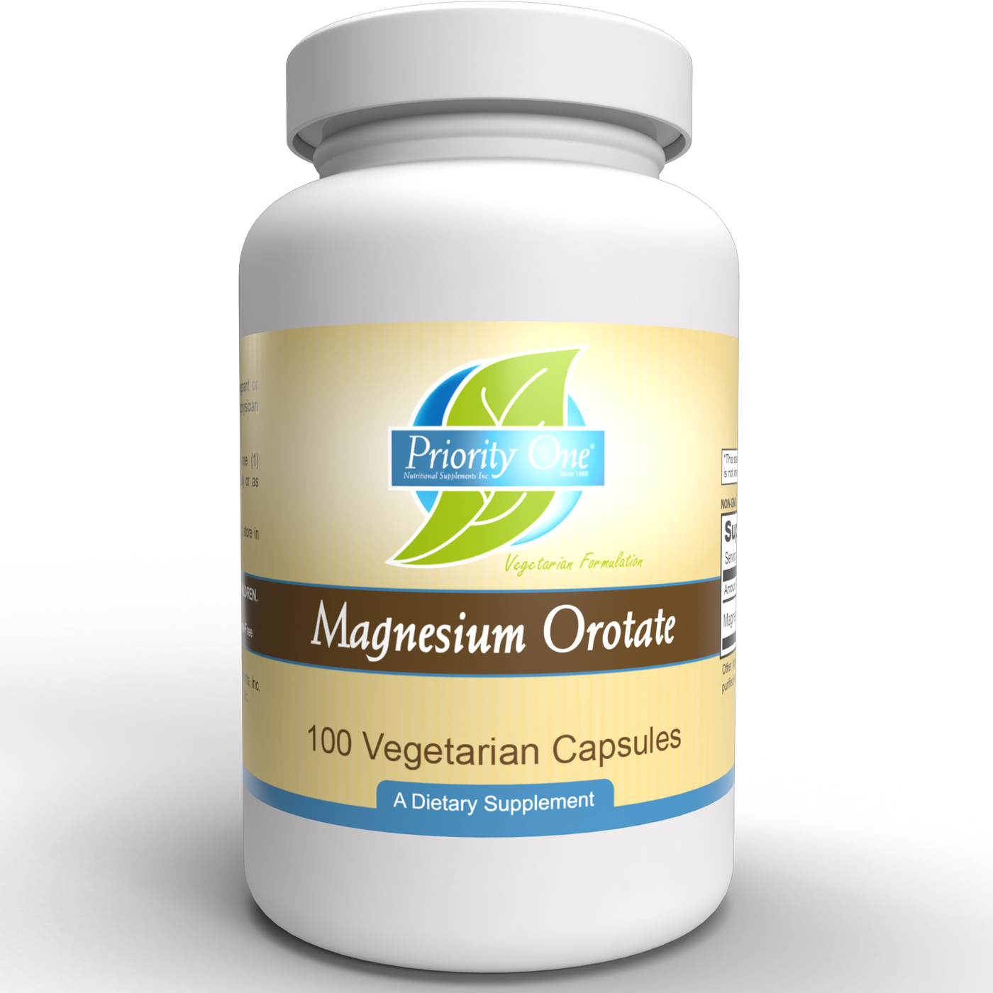 Magnesium Orotate 100 caps Curated Wellness