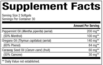 IB Care 60 Enteric Coated Softgels Curated Wellness